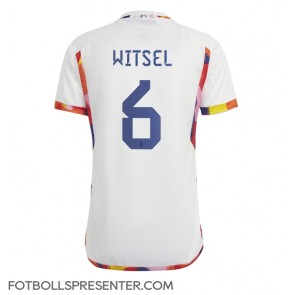 Belgien Axel Witsel #6 Borta Matchtröja VM 2022 Kortärmad